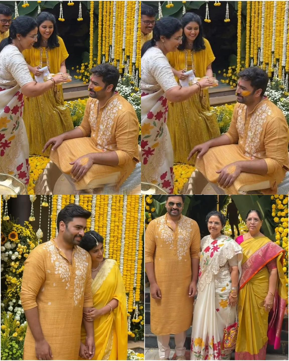Nara Rohith wedding celebrations begin with Haldi