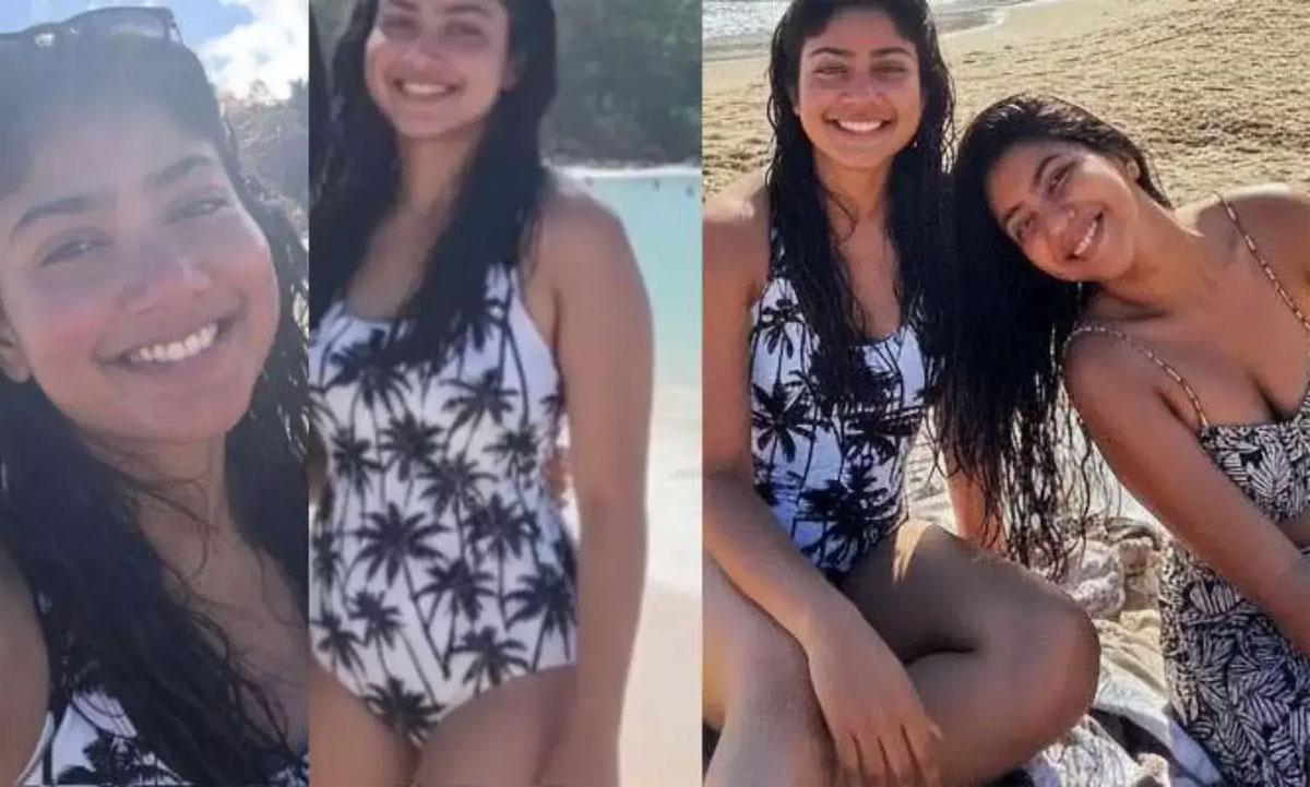 Natural beauty shocked with bikini