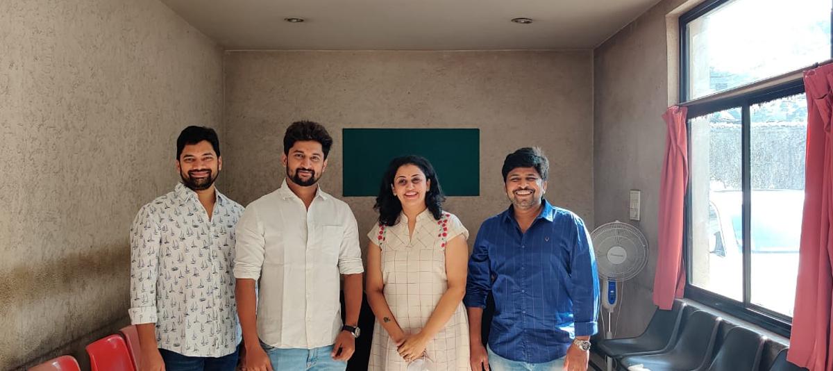 Natural star Nani Tuck Jagadish are doing dubbing activities