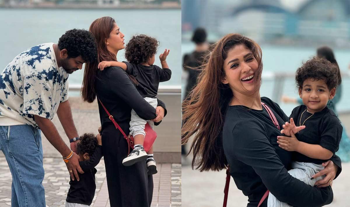 Nayan-Vignesh enjoying the holidays