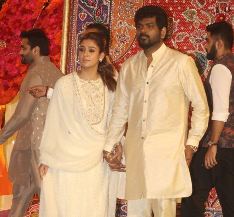 Nayan-Vignesh in Ambani House