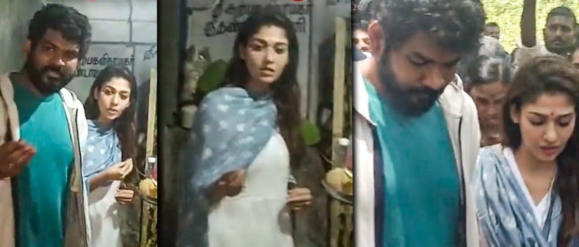 Nayanthara Lost Her Cool At Kumbakonam Temple