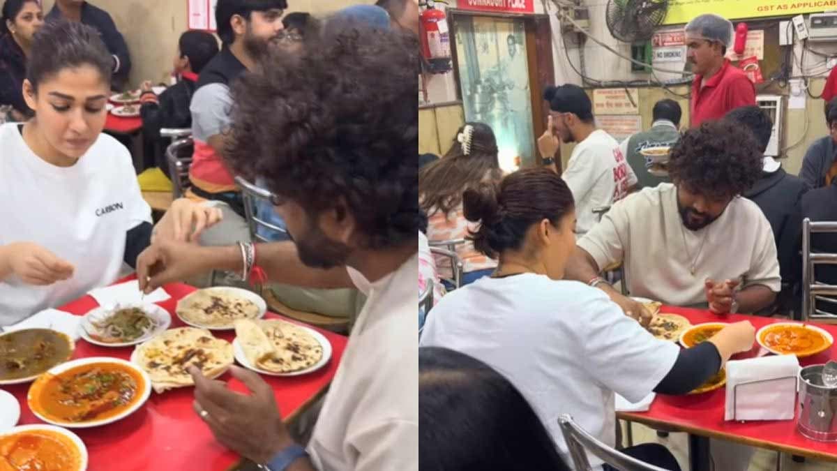 Nayanthara-Vignesh go unnoticed at Delhi restaurant