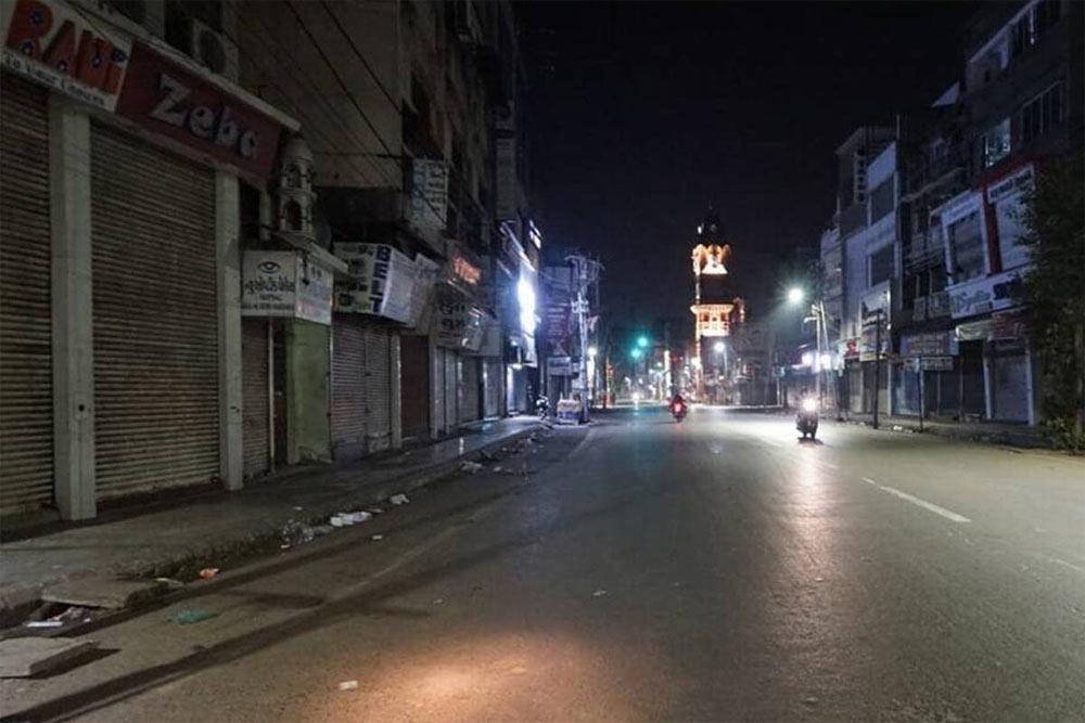 Night curfew in Telangana