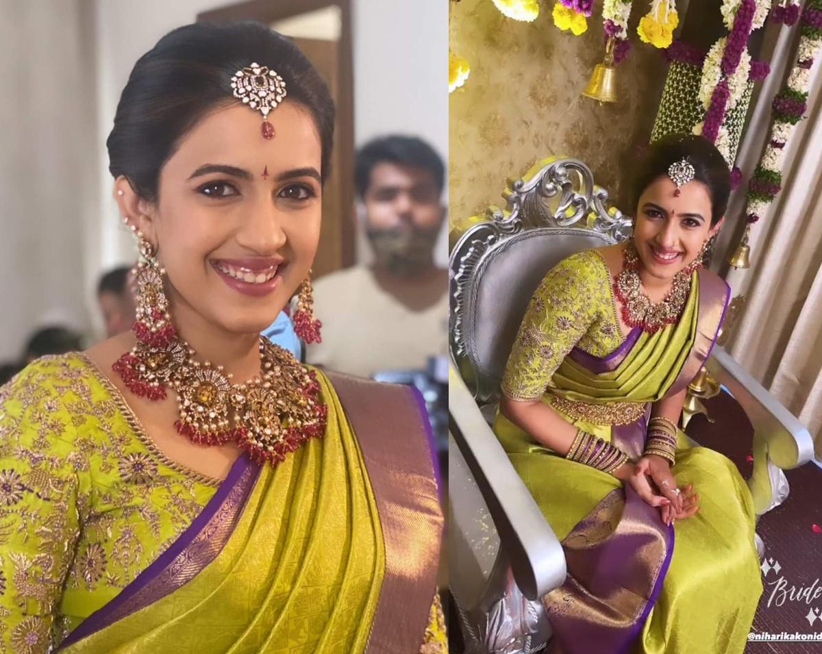 Niharika Bridal Look Goes Viral