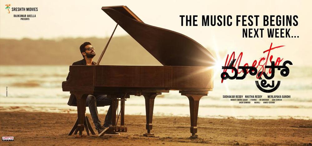 Nithiin Maestro Music Fest Begins Next Week