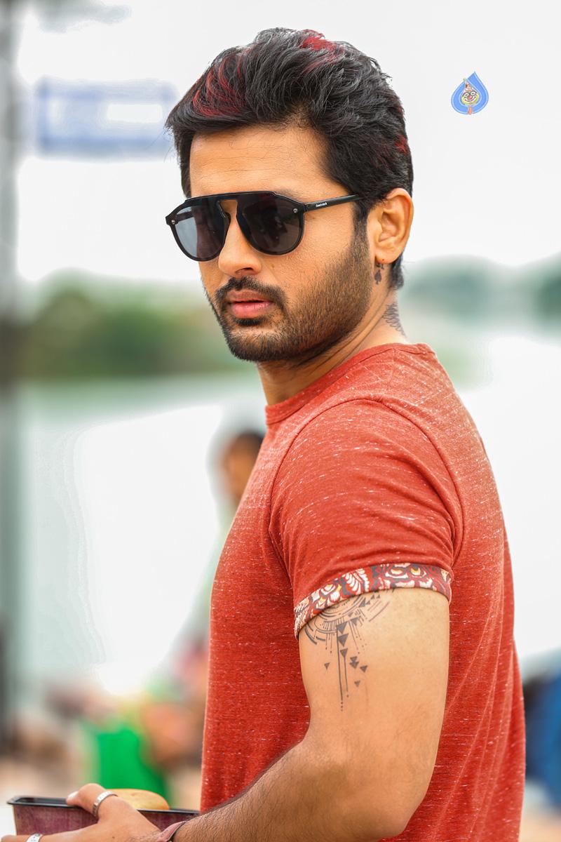 Nitin - Chandrasekhar Yeleti Check Movie in Hyderabad