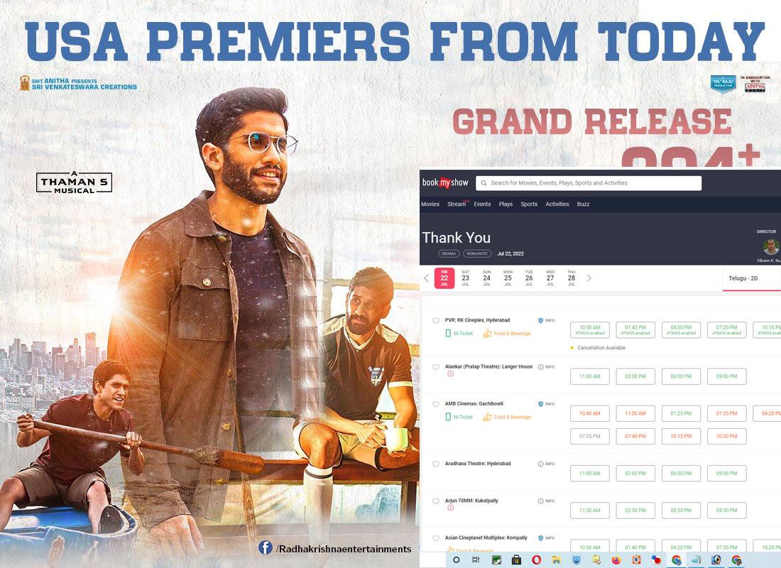 No advance booking for Thank You movie
