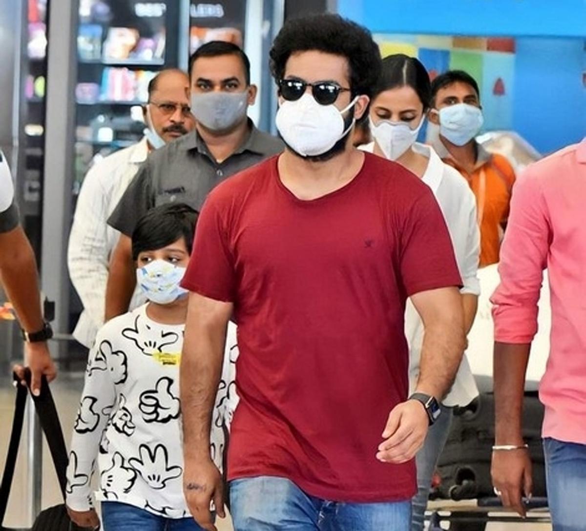 Ntr airport Look Goes Virul 