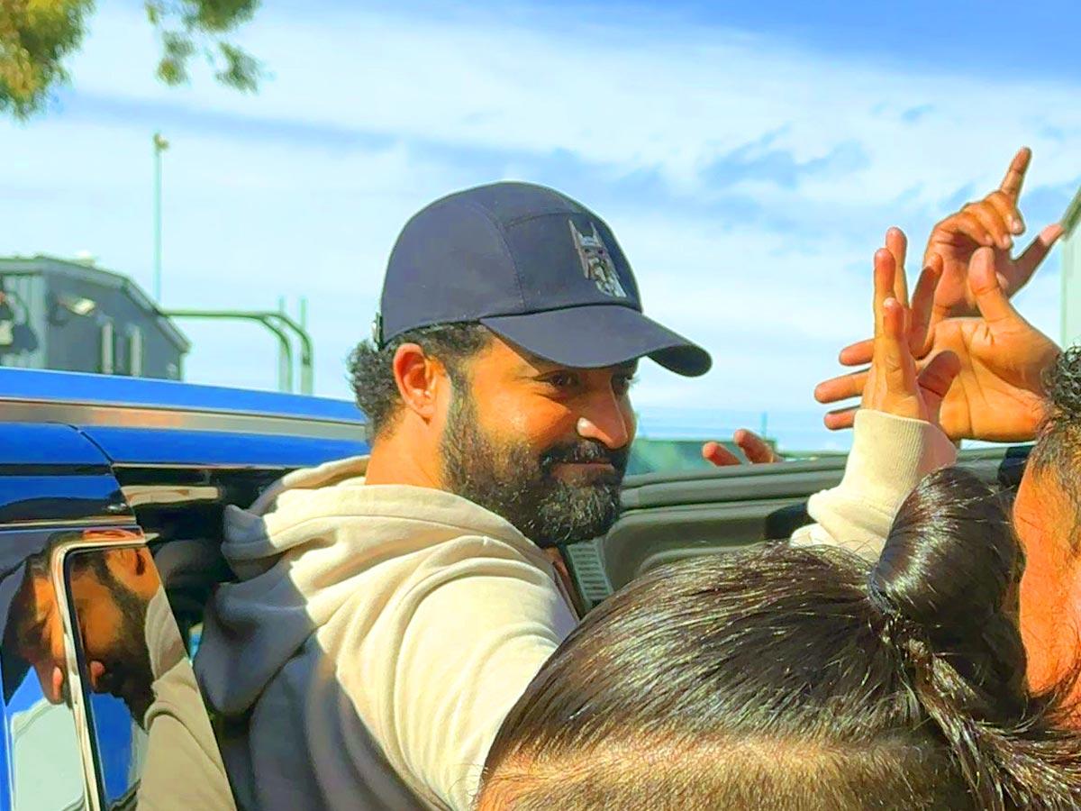 NTR attends Vishwak Sen Dhamki event