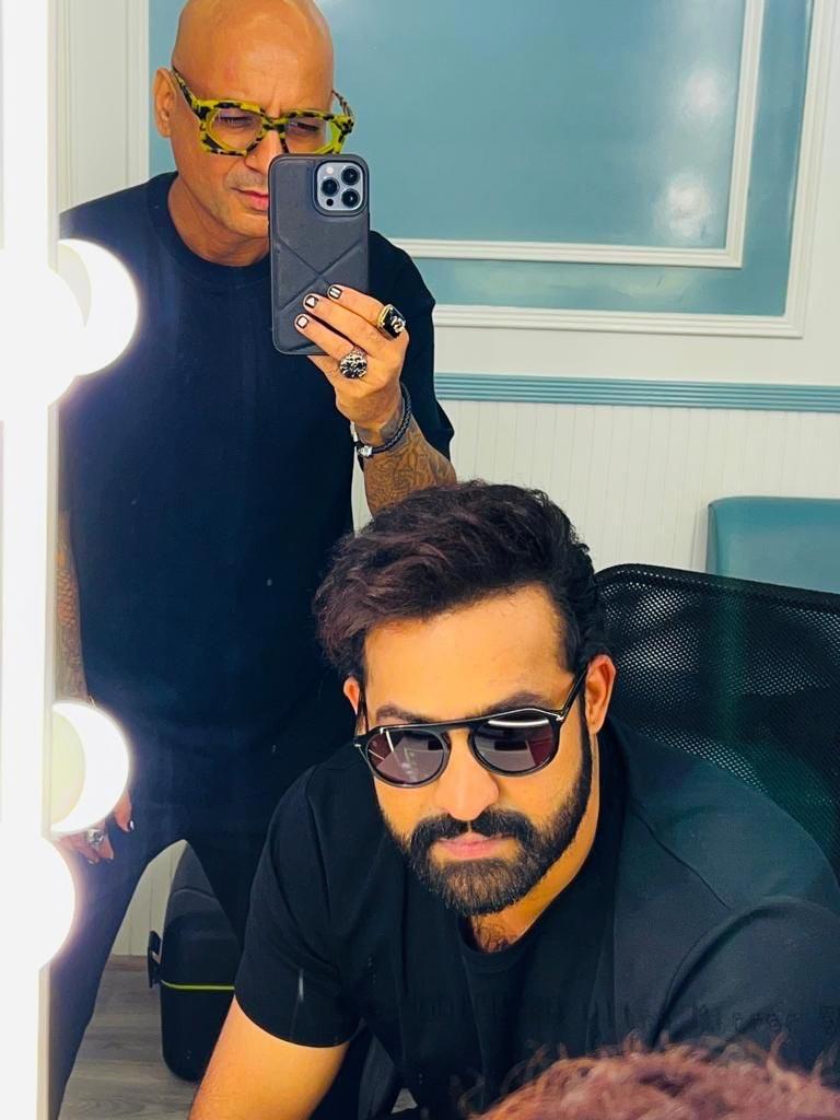 NTR Dapper Black Dress Captivation