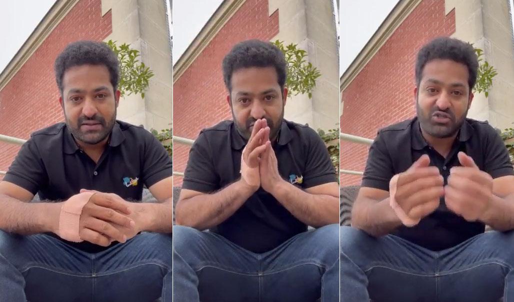 NTR has released a video message 