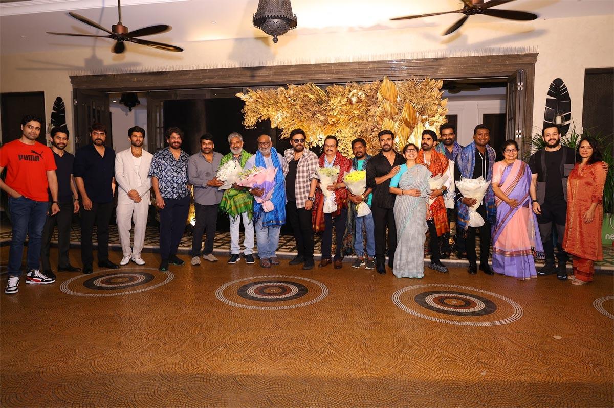 NTR missing in ram Charan Birthday party
