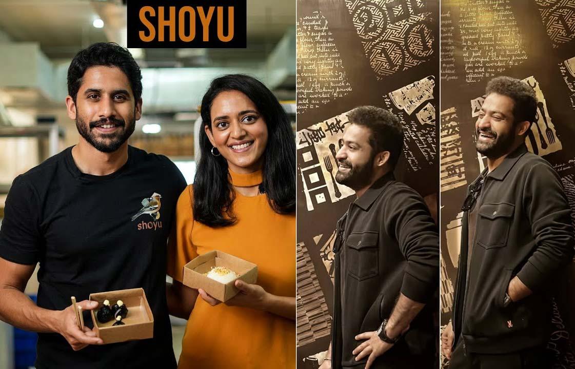NTR recommends Naga Chaitanyas restaurant