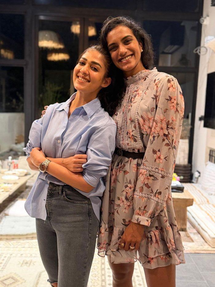 PV Sindhu Finds a New Family in Nayanthara and Vignesh