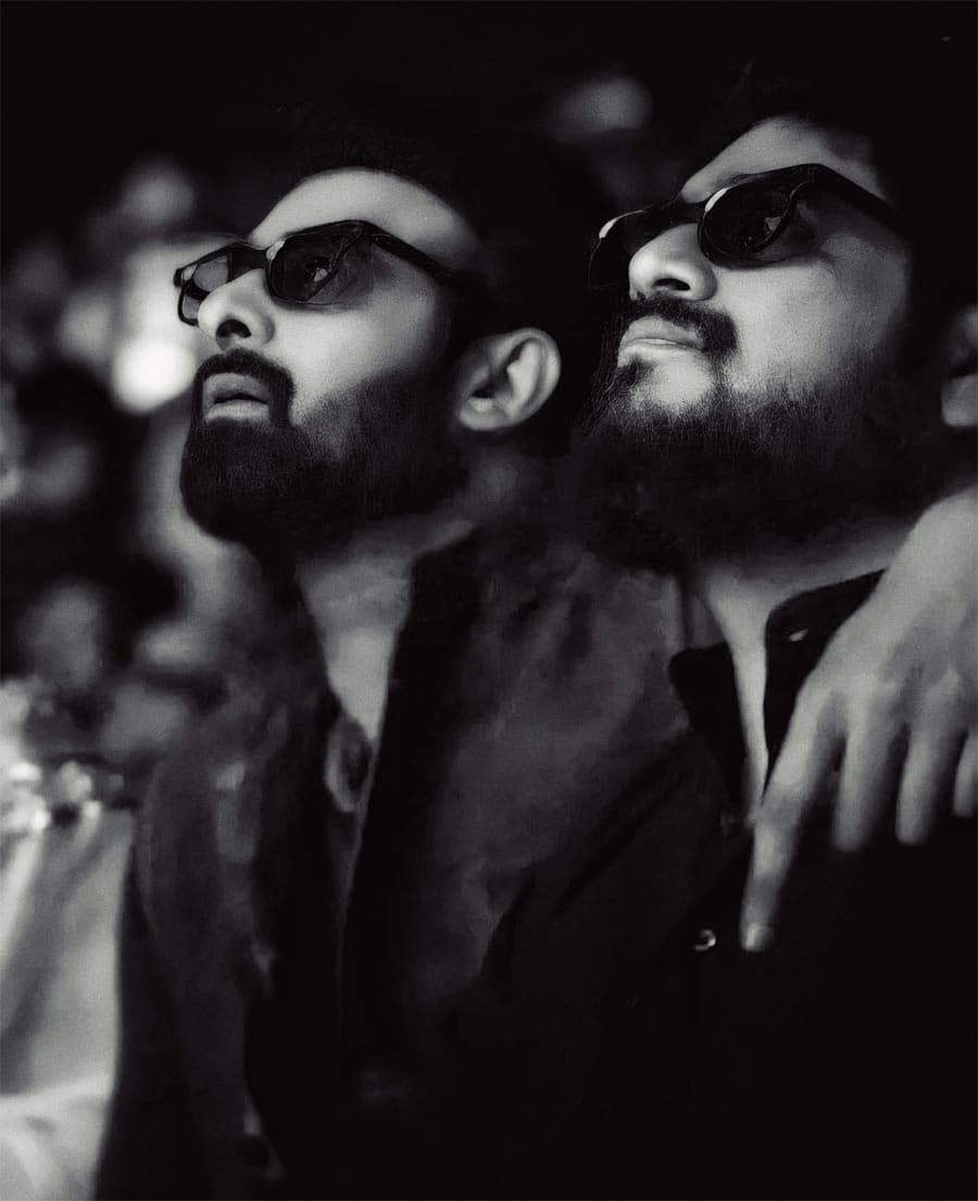Om Raut shared a beautiful post with Prabhas
