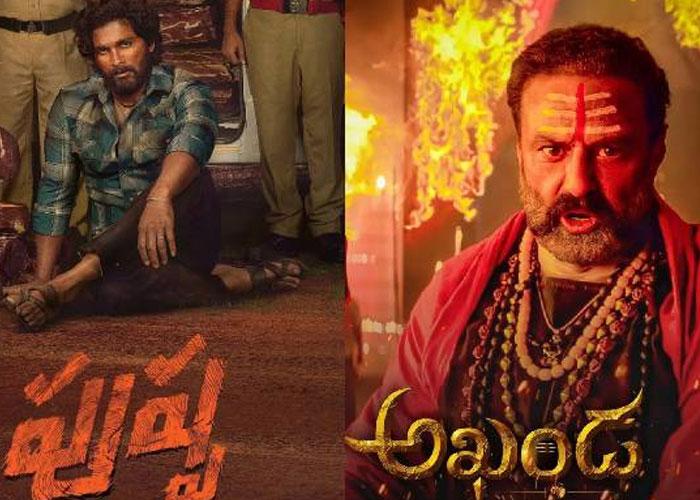 OTT Streaming dates locked of Akhanda and Pushpa