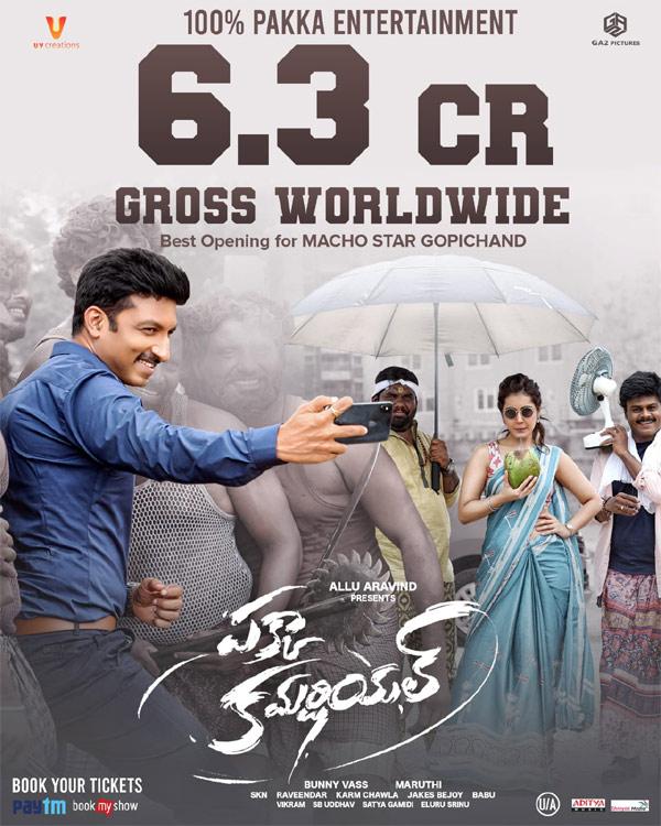 Pakka Commercial becomes the highest Day-1 grosser 