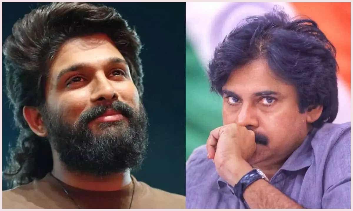 Pawan - Allu Arjun between YSP is on fire