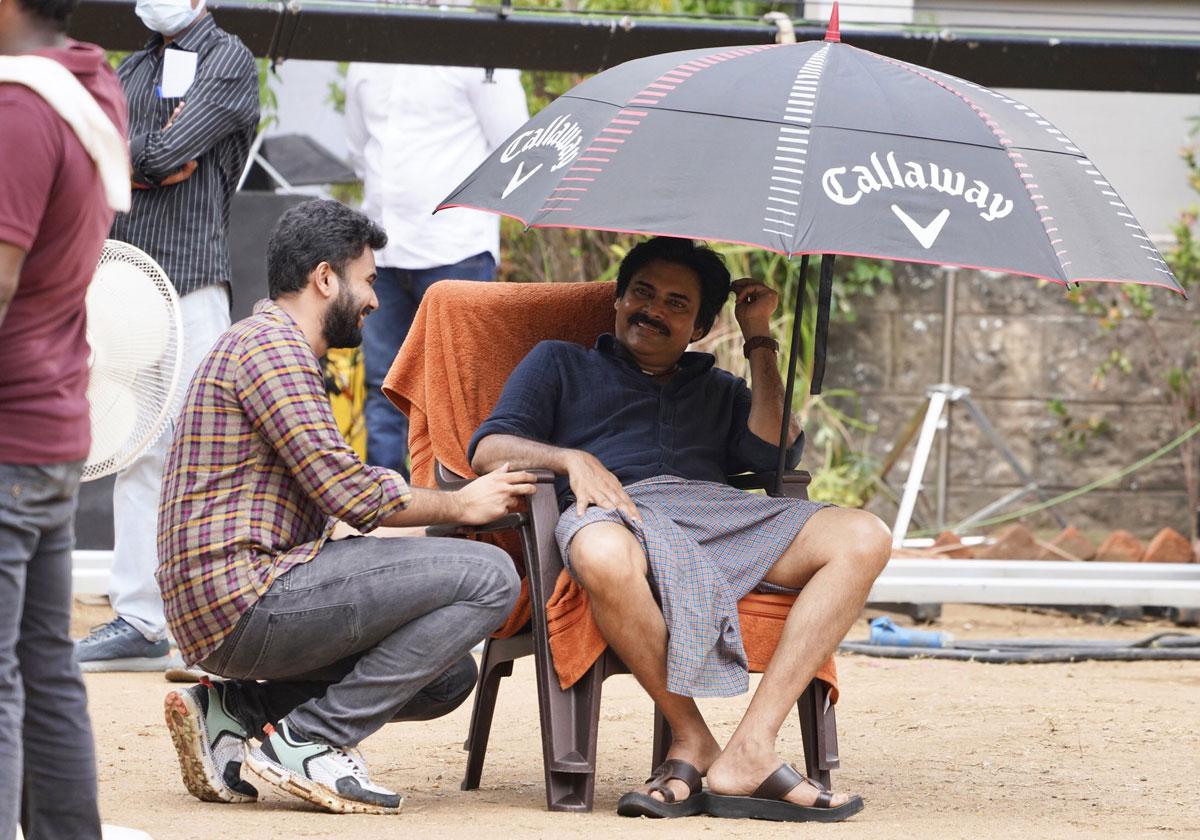 Pawan Kalyan Bheemla Nayak in Vikarabad