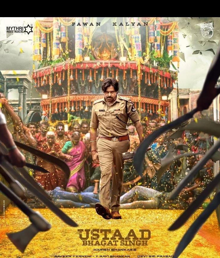Pawan Kalyan enters OG sets