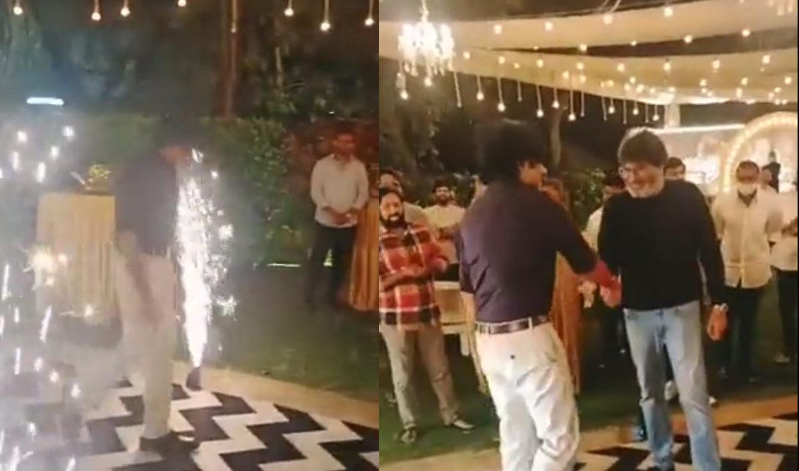 Pawan Kalyan entry at Bheemla Nayak Success Party