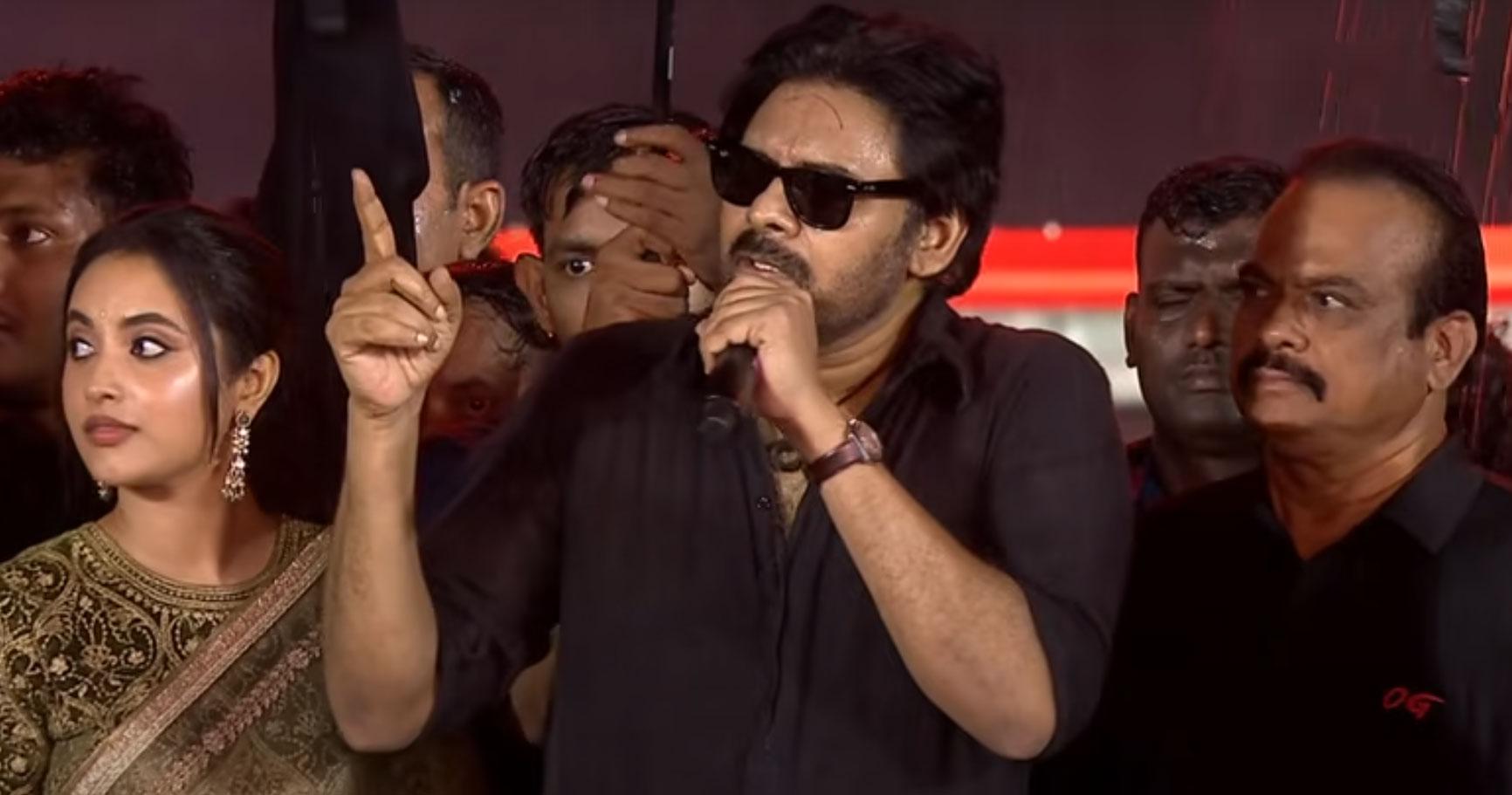 Pawan Kalyan for OG trailer