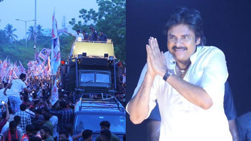 Pawan Kalyan Route Map Ready