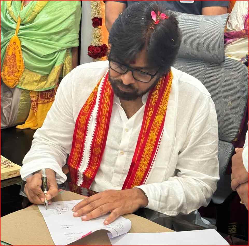 Pawan Kalyan takes charge as Deputy Chief Minister