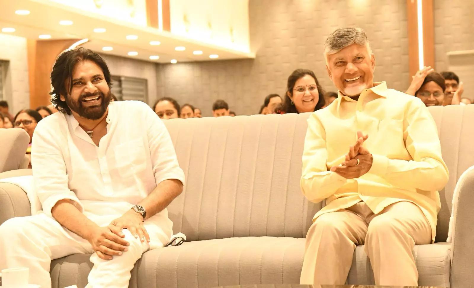 Pawan love for Chandrababu