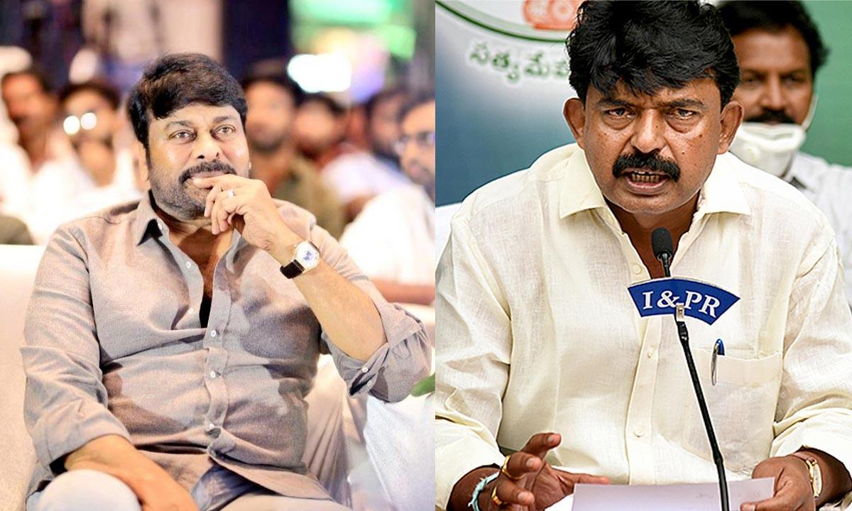 Perni Nani Counter Attack To The Chiranjeevi