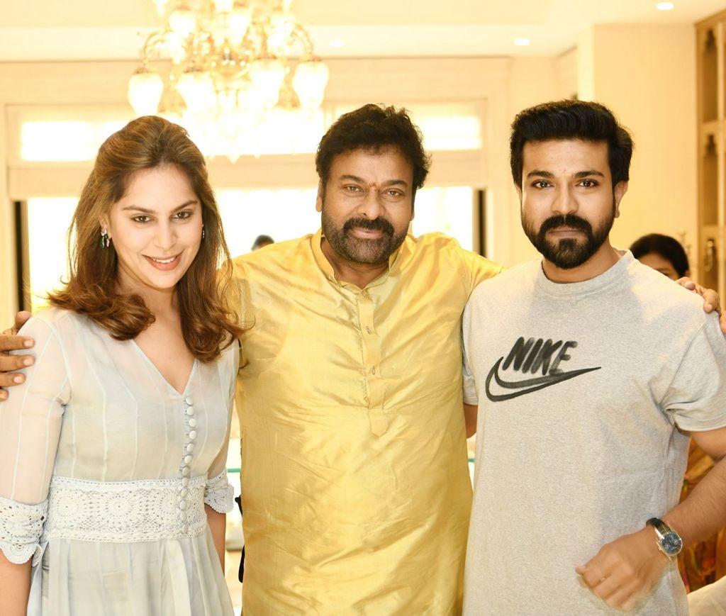 Pic Talk: Megastar with Charan and Upasana