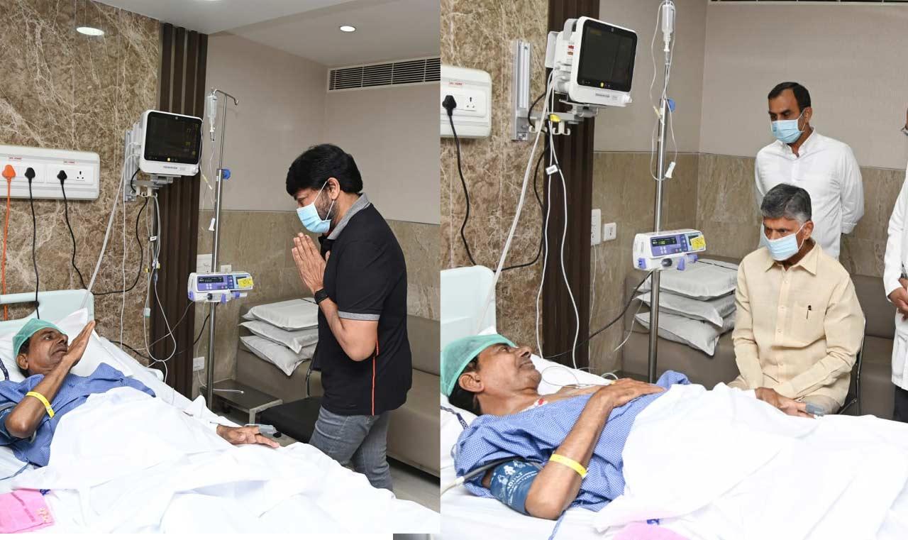 Politicians, celebrities call on ex-CM KCR