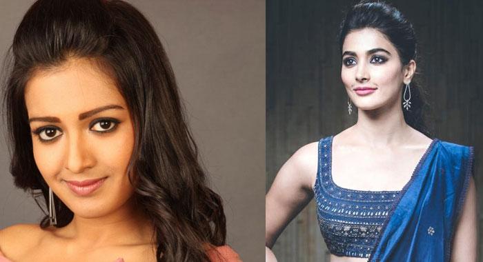 Pooja Hegde and Catherine in Allu Arjun and Trivikram Movie