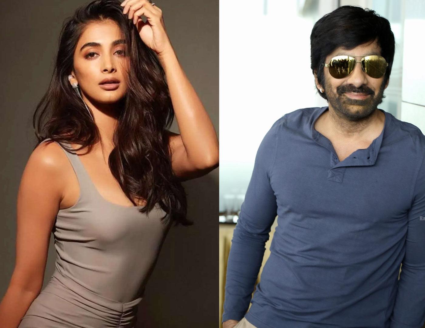 Pooja Hegde to romance Ravi Teja?