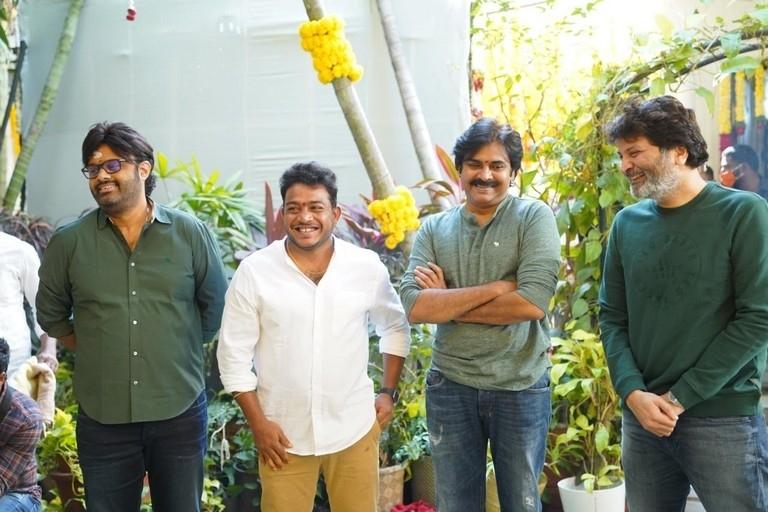 Powerstar Pawan Kalyan and Rana Daggubati Movie Launch