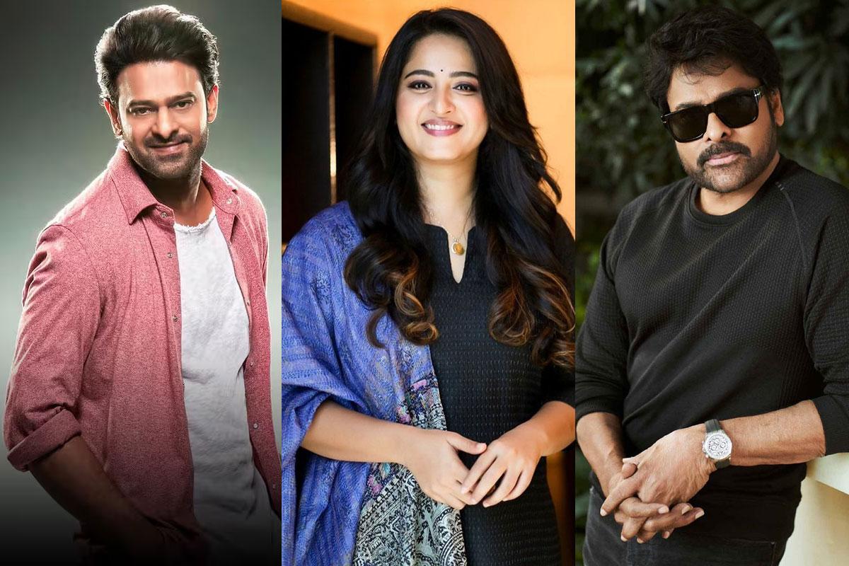 Prabhas and Anushka are coming.. Chiru is left behind