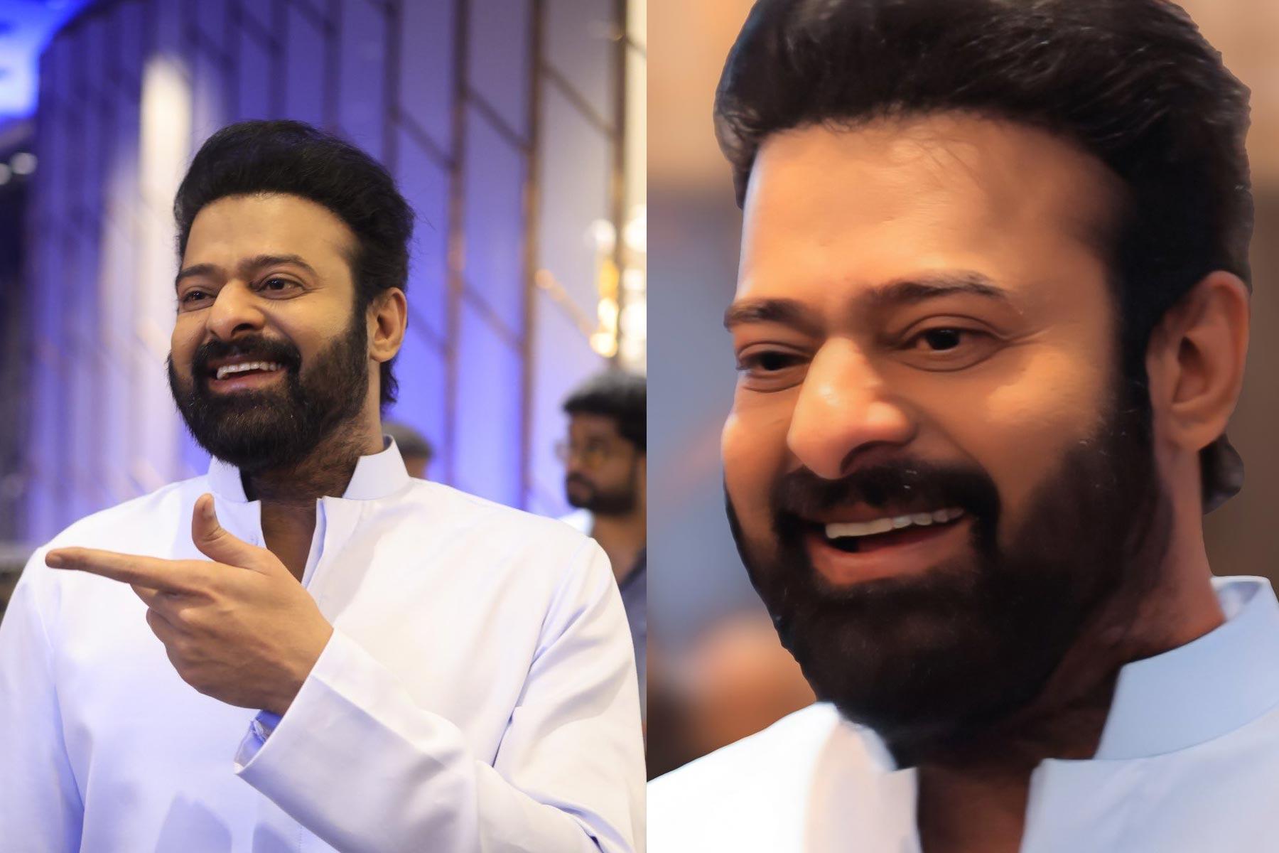 Prabhas close-up look: Shocking fans