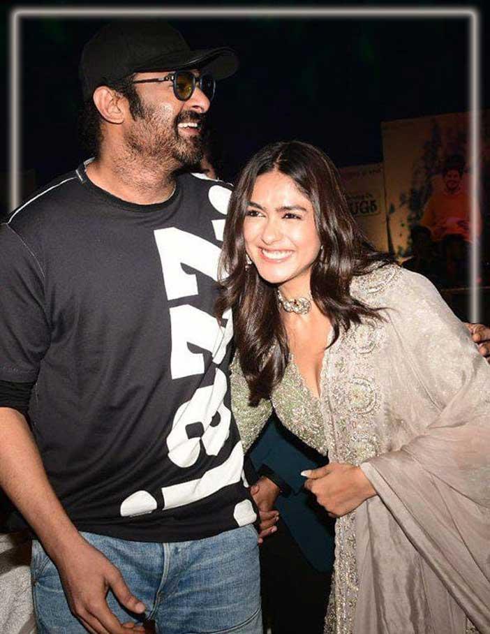 Prabhas - Hanu Fauji To Have Mrunal Thakur