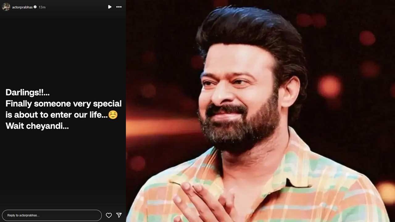 Prabhas interesting post on special person