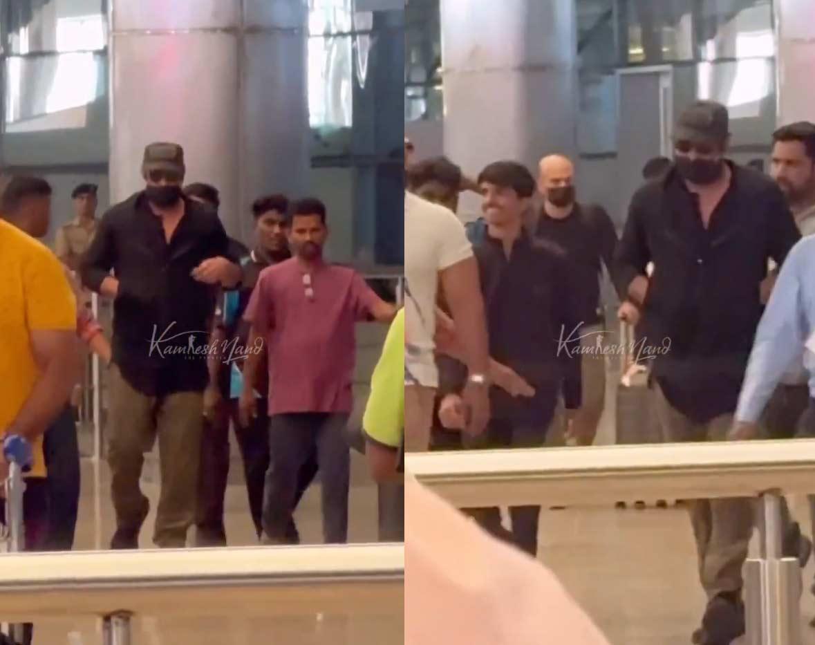 Prabhas Returns to Hyderabad