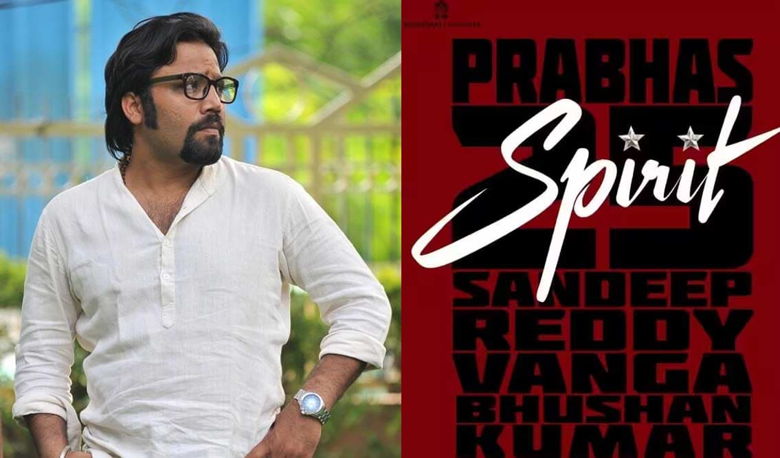 Prabhas Spirit Story Revealed by Sandeep Vanga