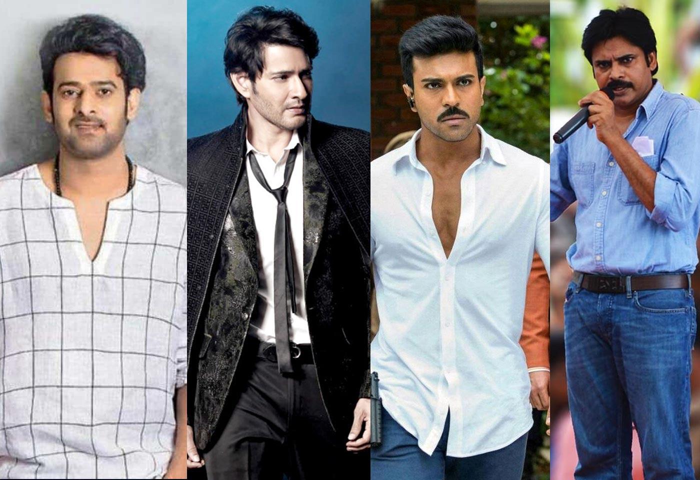 Prabhas vs Mahesh vs Ram Charan vs Pawan Kalyan