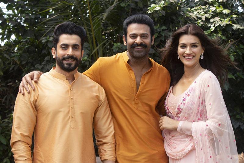 Prabhas With Sita And Lakshmana