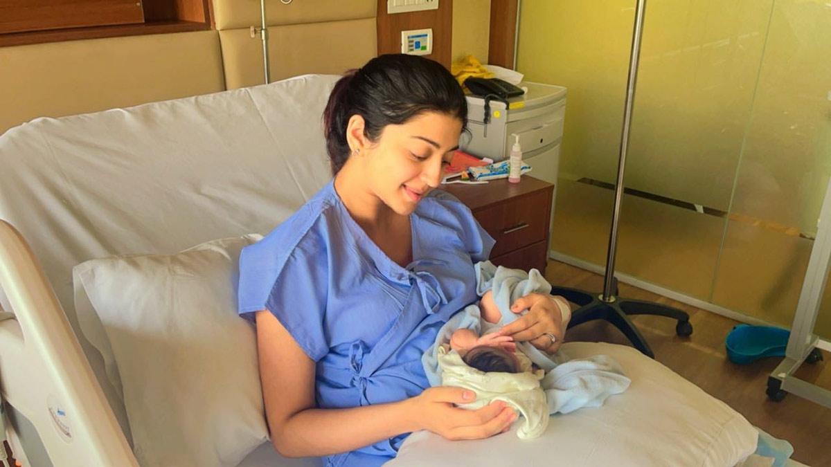 Pranitha Subhash blessed with a baby girl