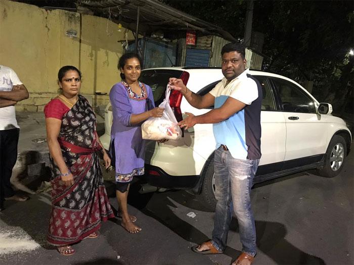 Prasanth Goud Helps Poor People