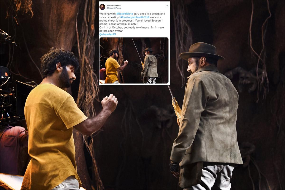 Prasanth Varma Tweet on Balayya show goes Viral