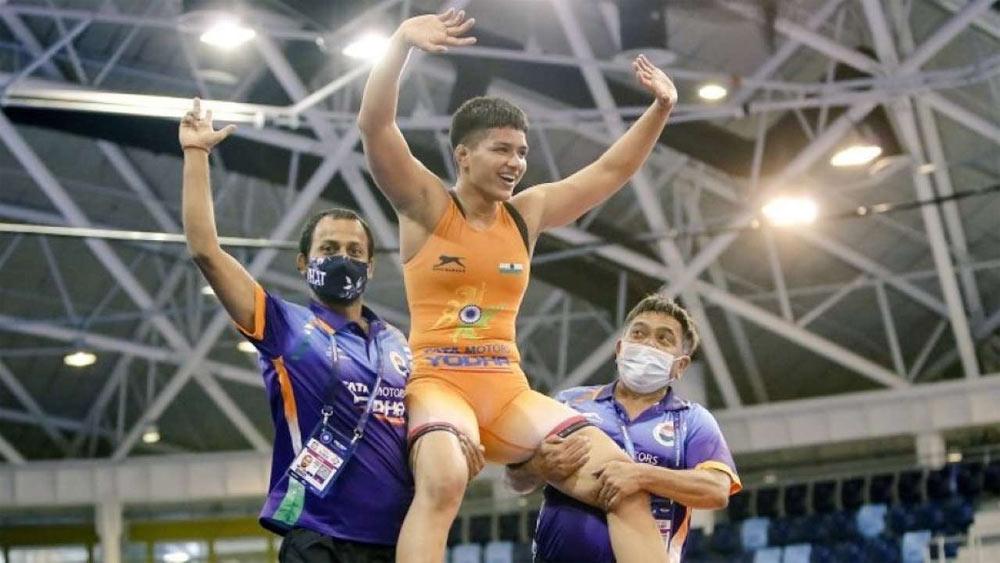 Priya Malik wins the first gold medal in wrestling