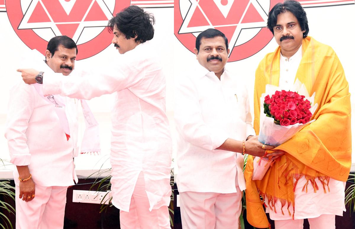 Producer Kayagurala Lakshmipathi joined in the Janasena Party 