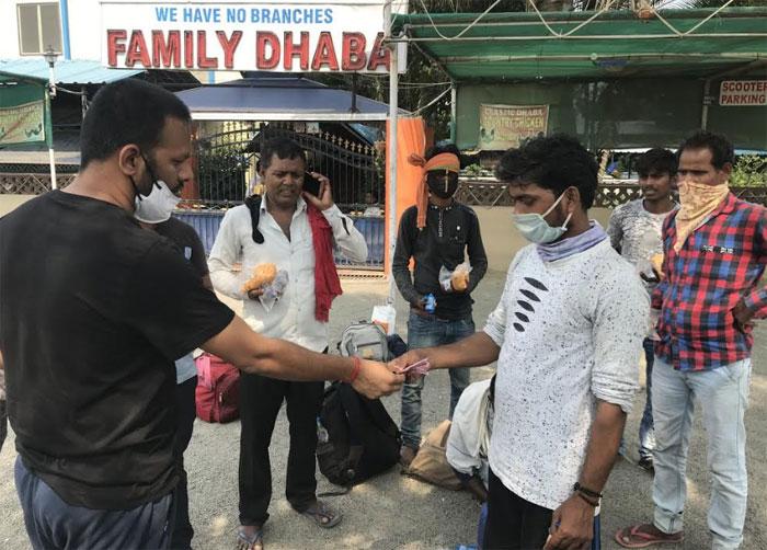 Producer Rajasekhar Reddy Helps Migrant Workers